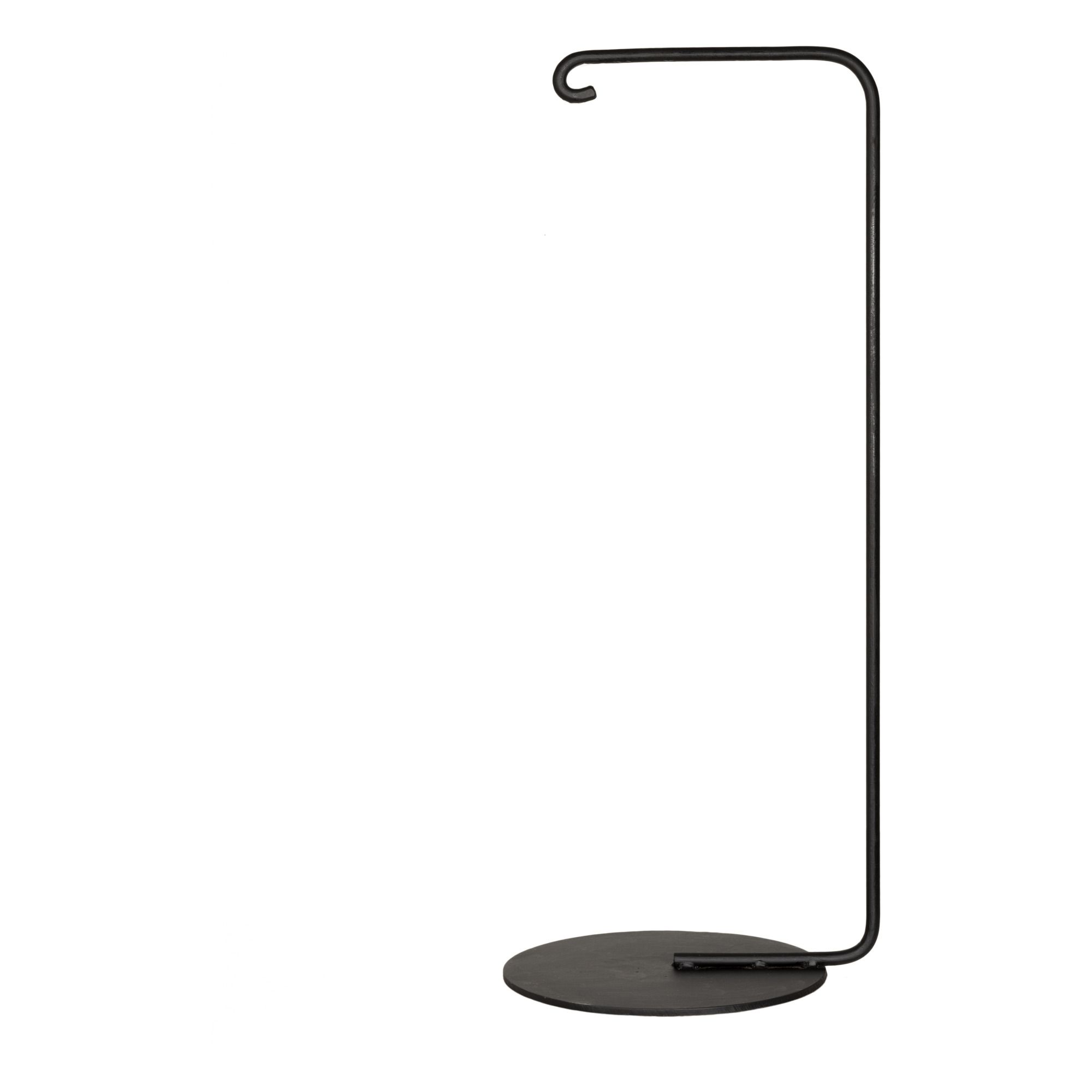 Cosydar - Piquet de lampe métal - 55 cm - Noir
