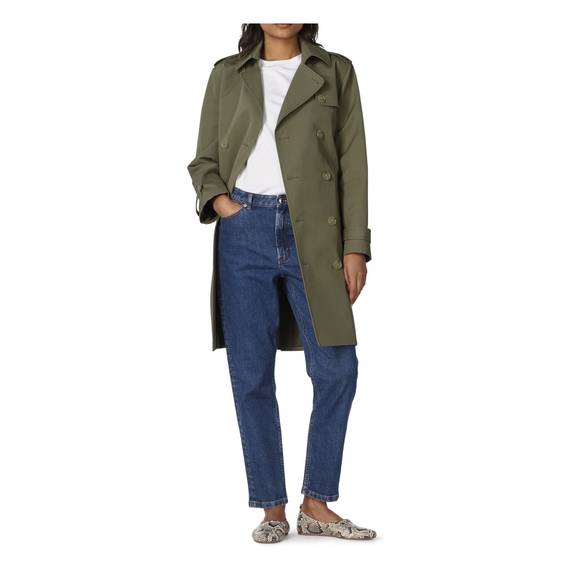 Apc josephine shop trench coat