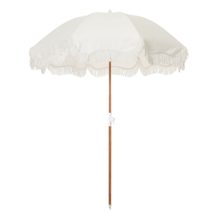 Parasol con flecos Holiday | Blanco- Imagen del producto n°0