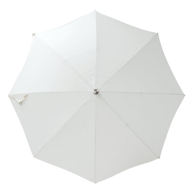 Premium Fringe Beach Umbrella White