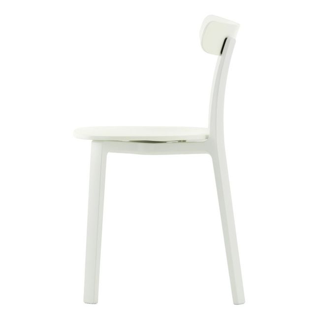 Vitra   All Plastic Chair   Design by Jasper Morrison   Bluish