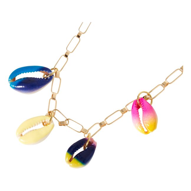 Collana conchiglie placcata oro | Dorato