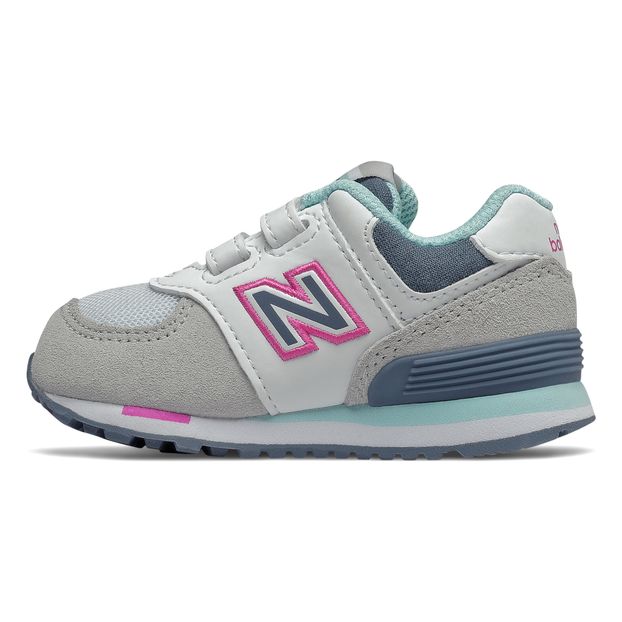 new balance 574 velcro trainer