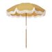 Parasol frangé Holiday Jaune- Miniature produit n°0