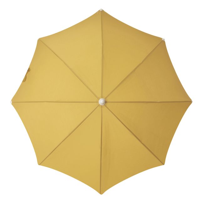 Holiday Sonnenschirm mit Fransen | Gelb