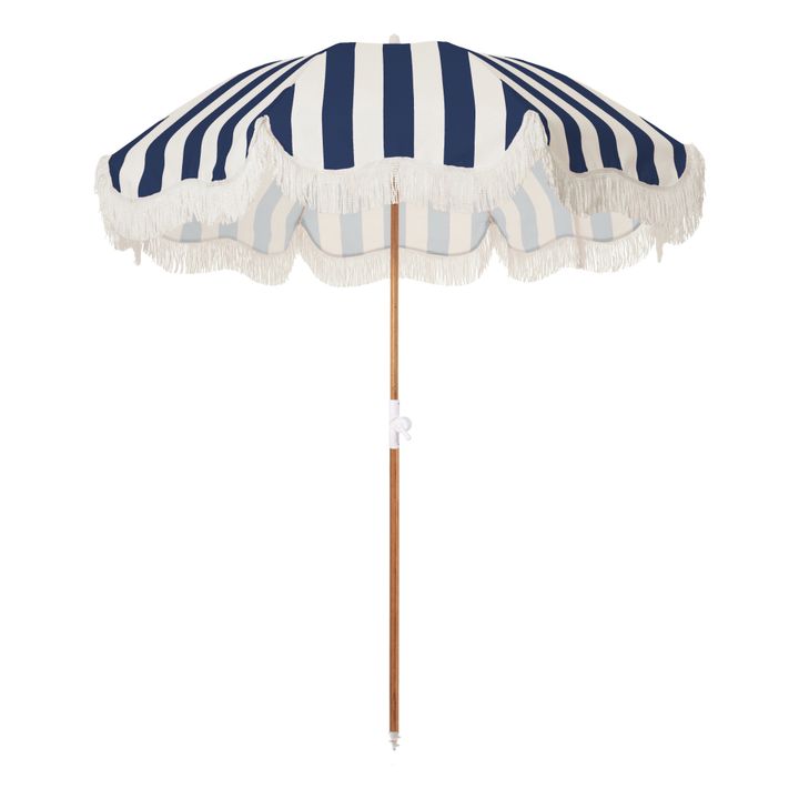 Parasol con flecos Holiday | Azul Marino- Imagen del producto n°0