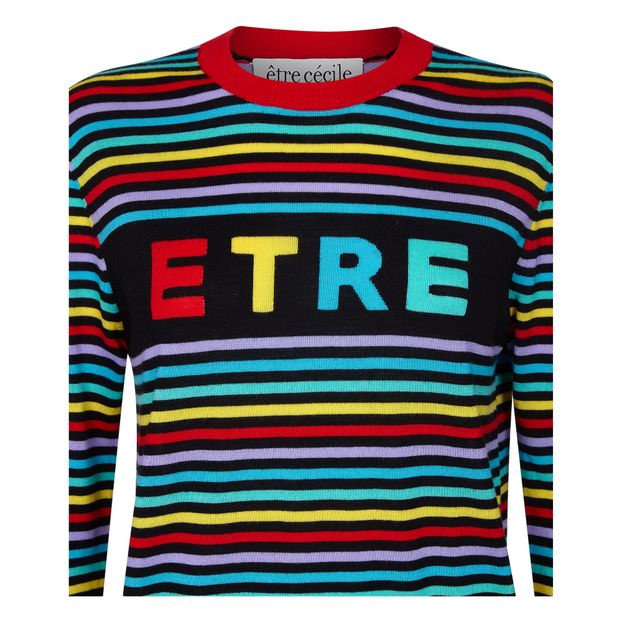 Striped Merino Wool Jumper 