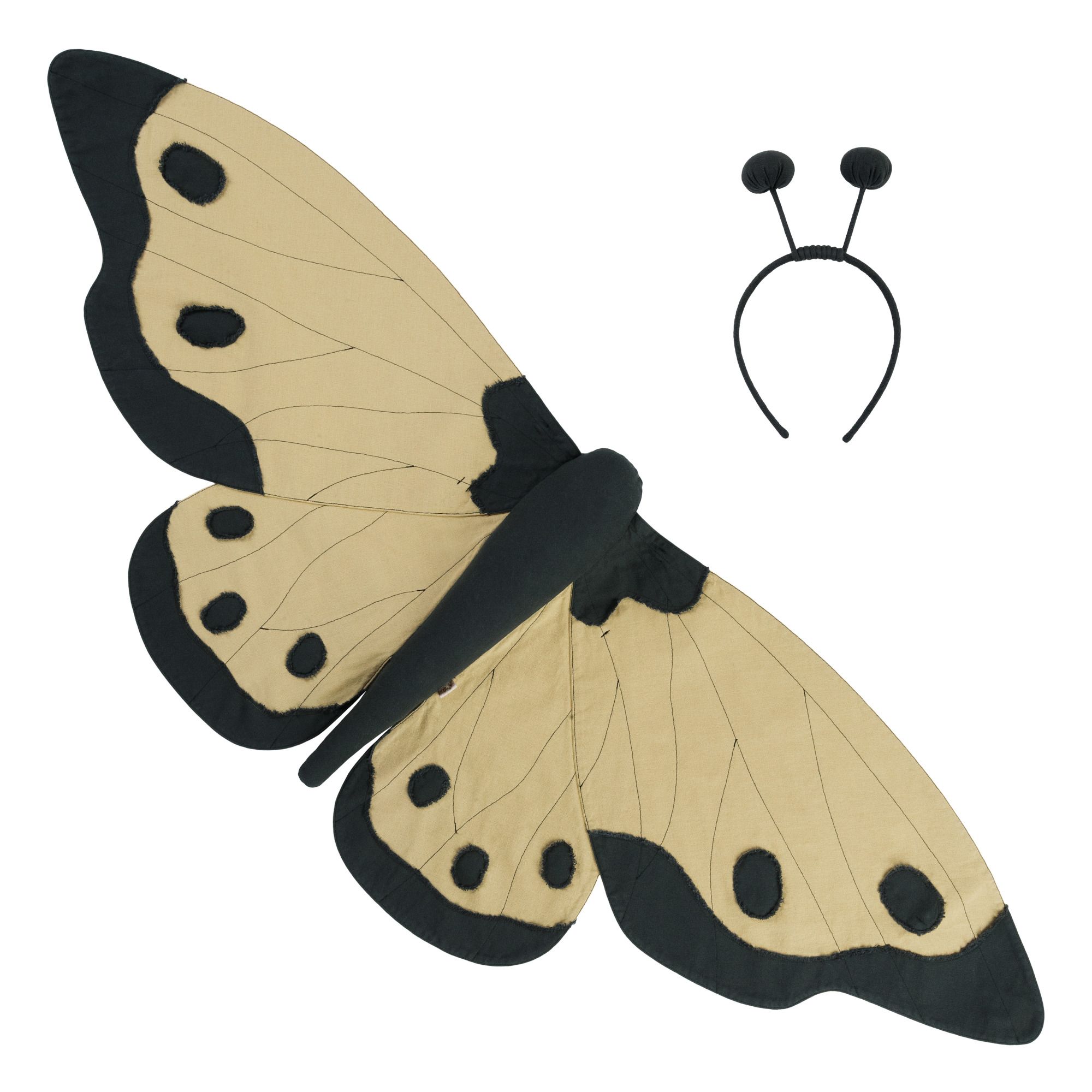 Numero 74 - Déguisement papillon Lucy - Mellow Yellow S048