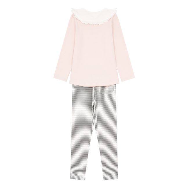 Pyjama Merry Collar | Rose poudré
