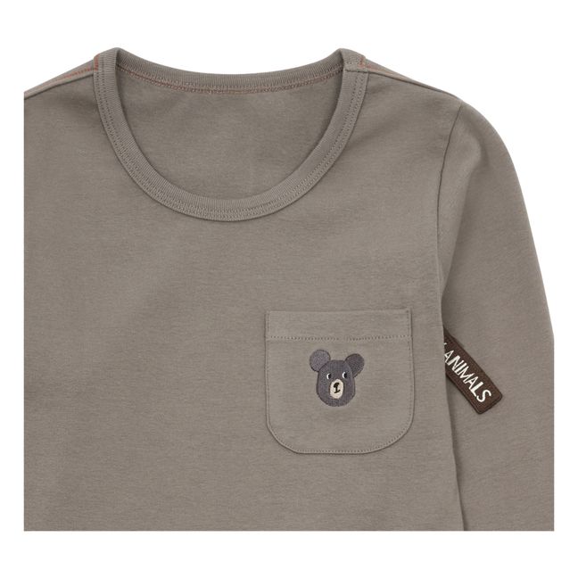 T-shirt Bear | Gris