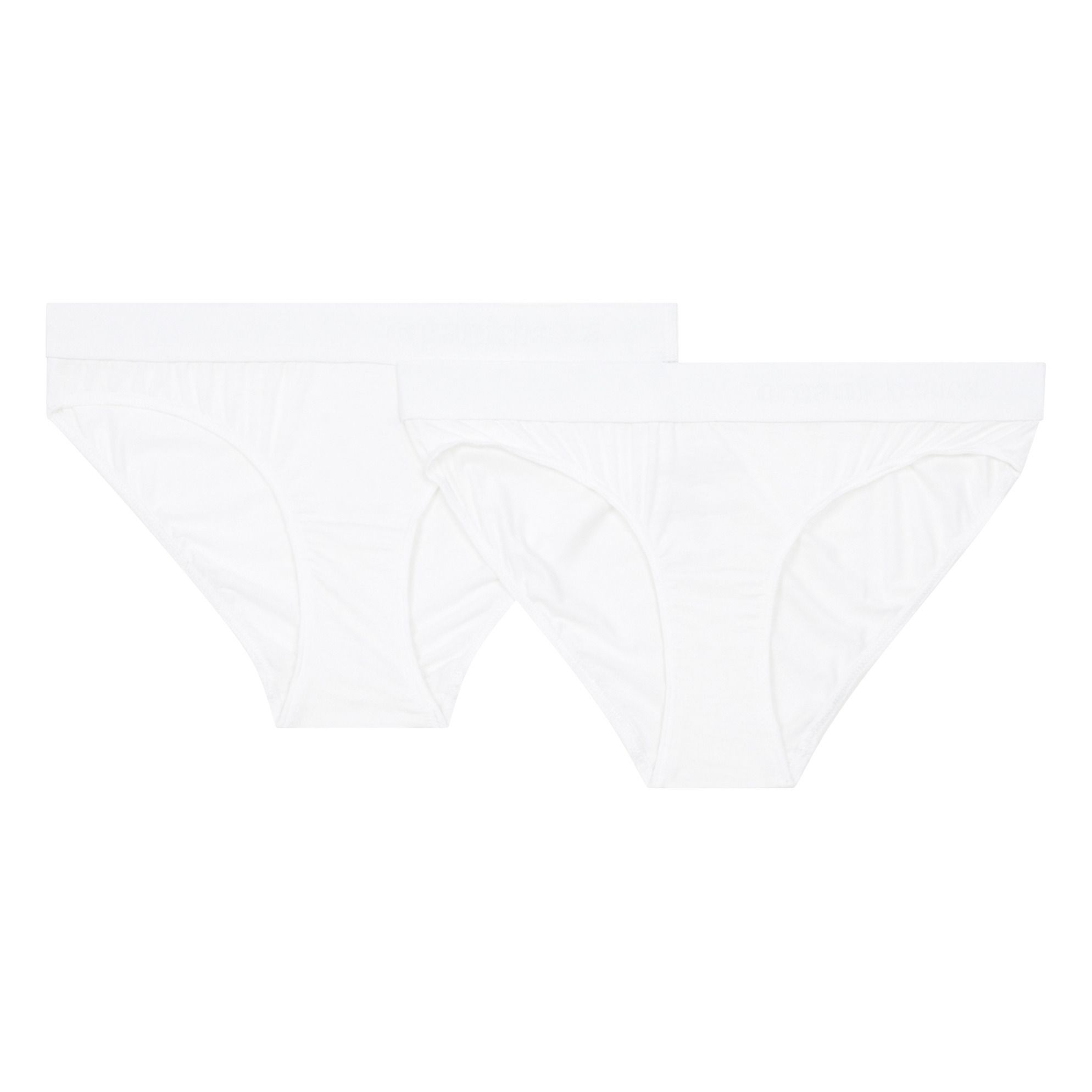 Organic Basics - Lot de 2 Culottes Tencel Soft Touch - Femme - Blanc