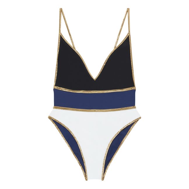 Mayline 1 Piece Sailor Swimsuit Black Les Coyotes de Paris