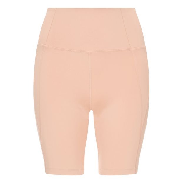 biker shorts at pink