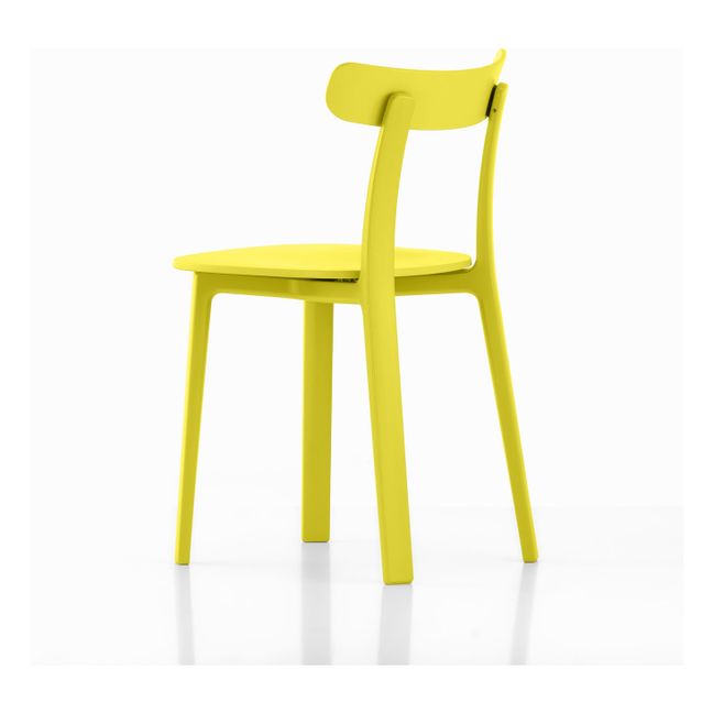 Chaise Morrisson All plastic | Bouton d'or