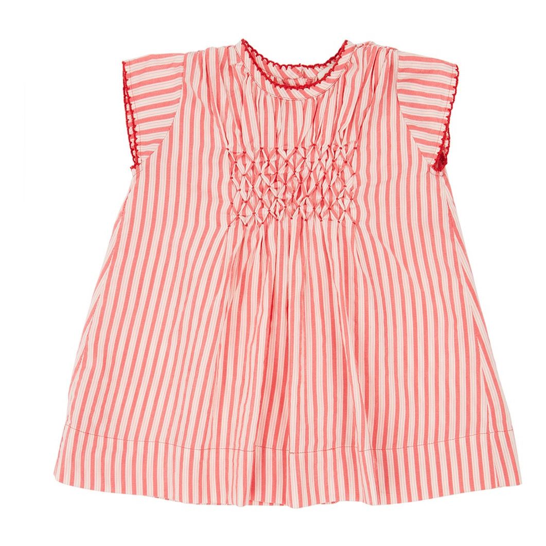 Caramel - Robe Clapham - Fille - Rouge