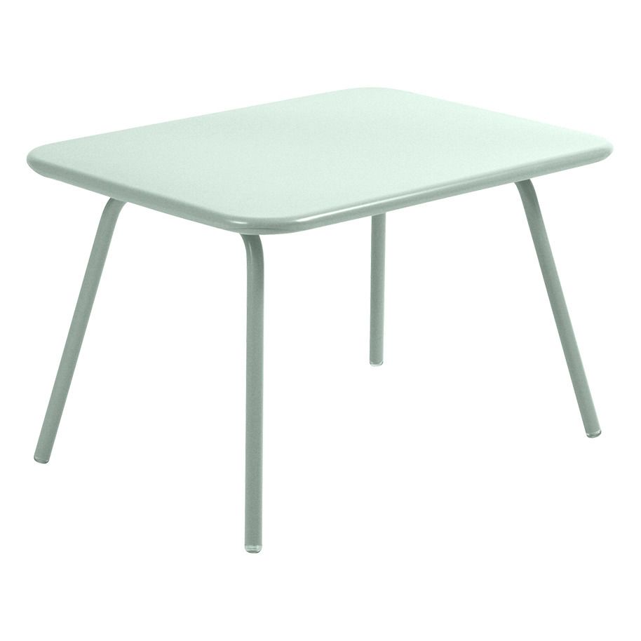 Fermob - Table Luxembourg pour enfant en aluminium - 76x55,5 cm - Menthe glaciale