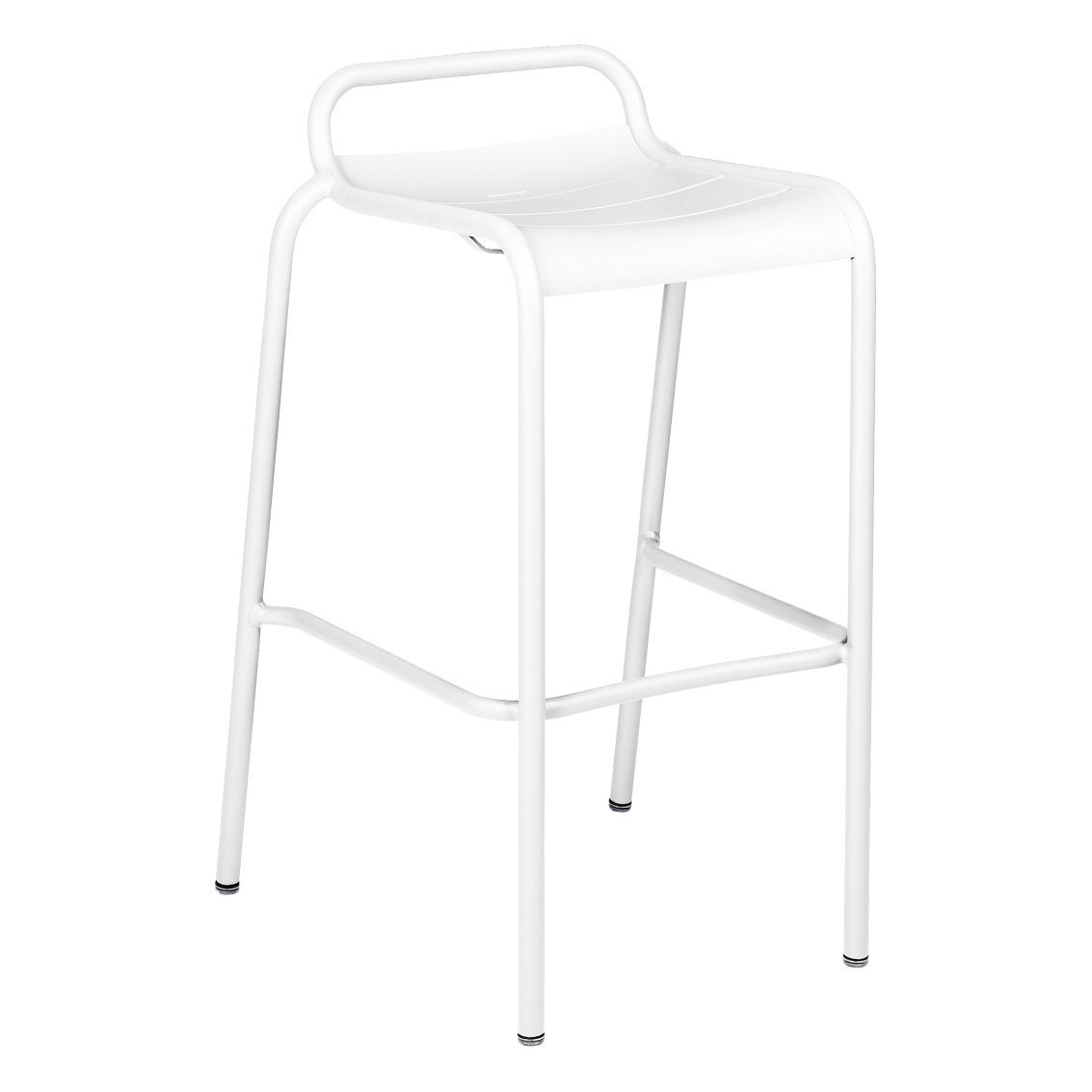 Fermob - Tabouret de bar Luxembourg - Set de 2 - Blanc coton
