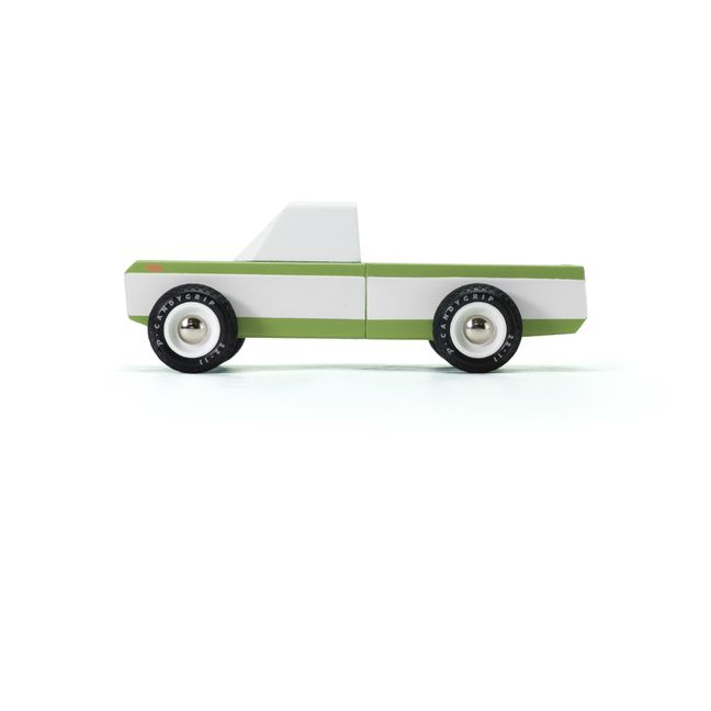 Coche Longhorn de madera | Verde oliva