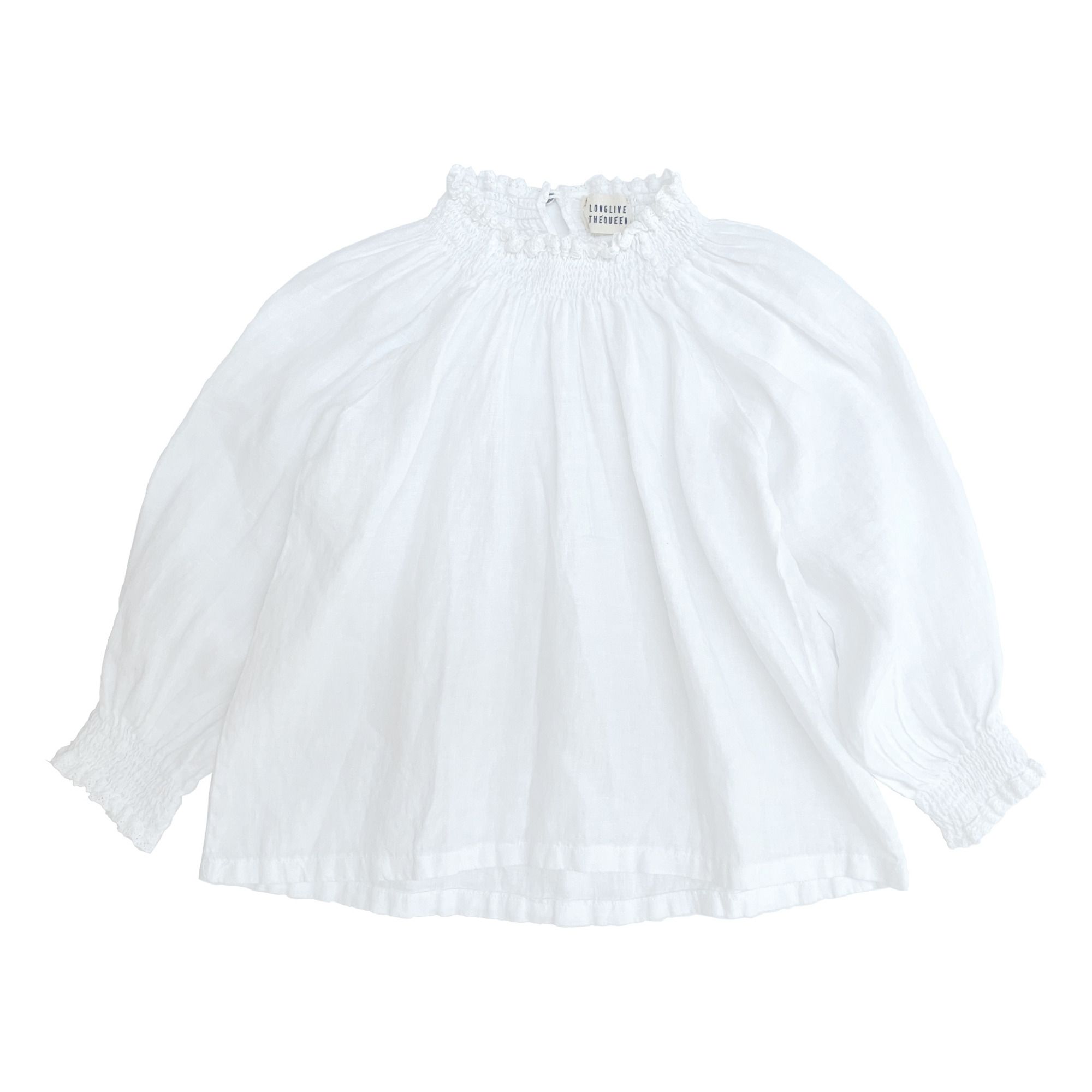 Longlivethequeen - Blouse - Fille - Blanc