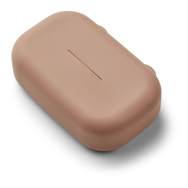 Emi Silicone Tissue Box | Dark rose