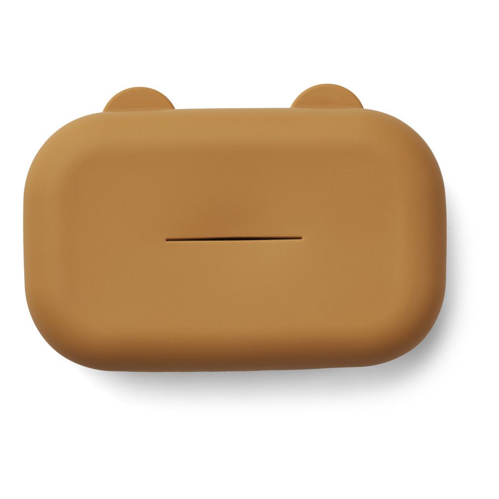 Liewood - Boîte à mouchoirs Emi en silicone - Jaune moutarde