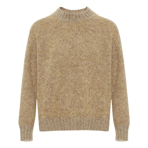 King Wool and Mohair Sweater | Beige