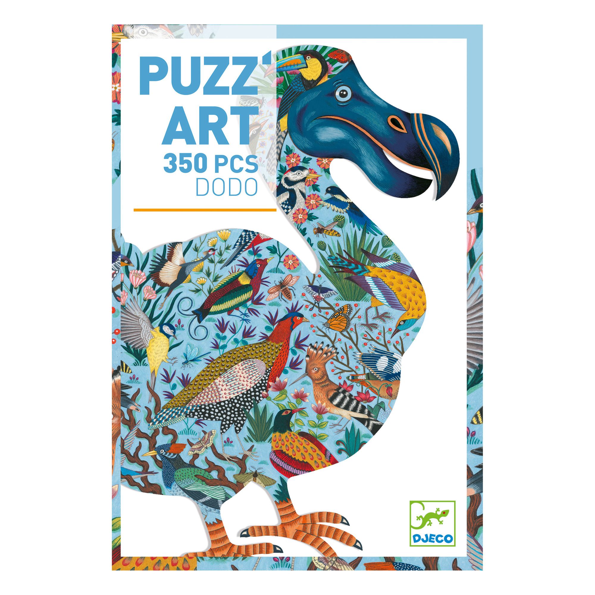 Djeco - Puzzle Dodo - 350 pièces - Multicolore