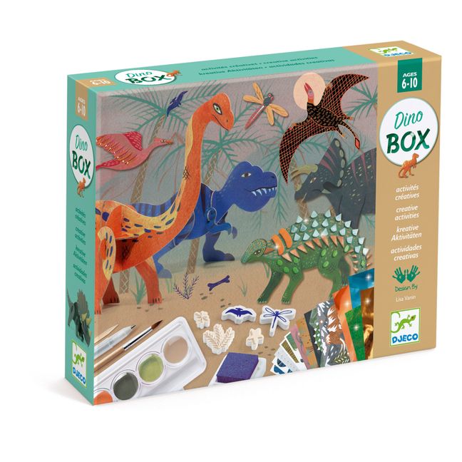 Cofre multijuegos el Mundo de los Dinosaurios