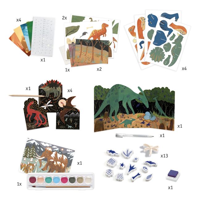 Coffret multi-activités le Monde des Dinosaures