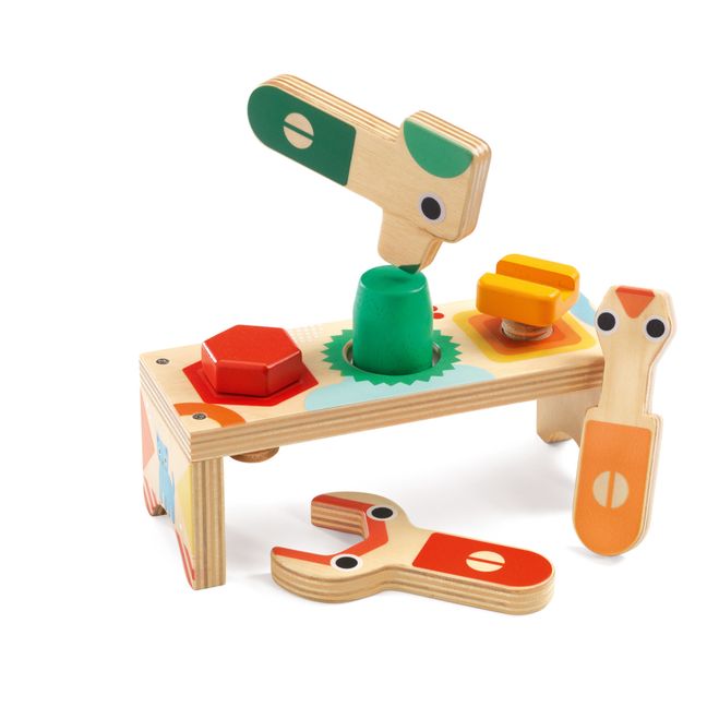 Heimwerker-Spiel aus Holz Bricolou