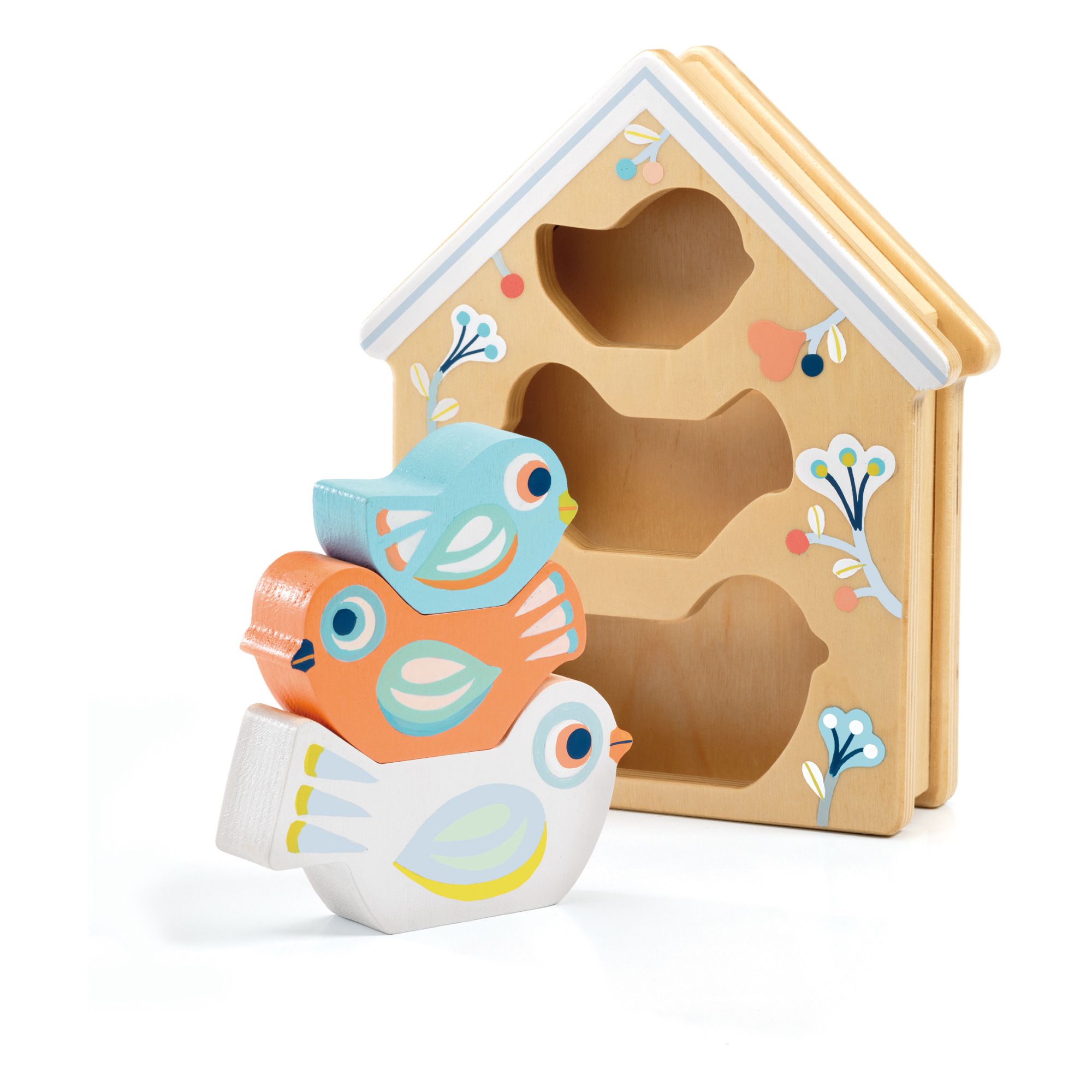 Boîte à formes Baby Birdi en bois- Image produit n°0