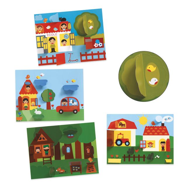 Kit de collage et pliage