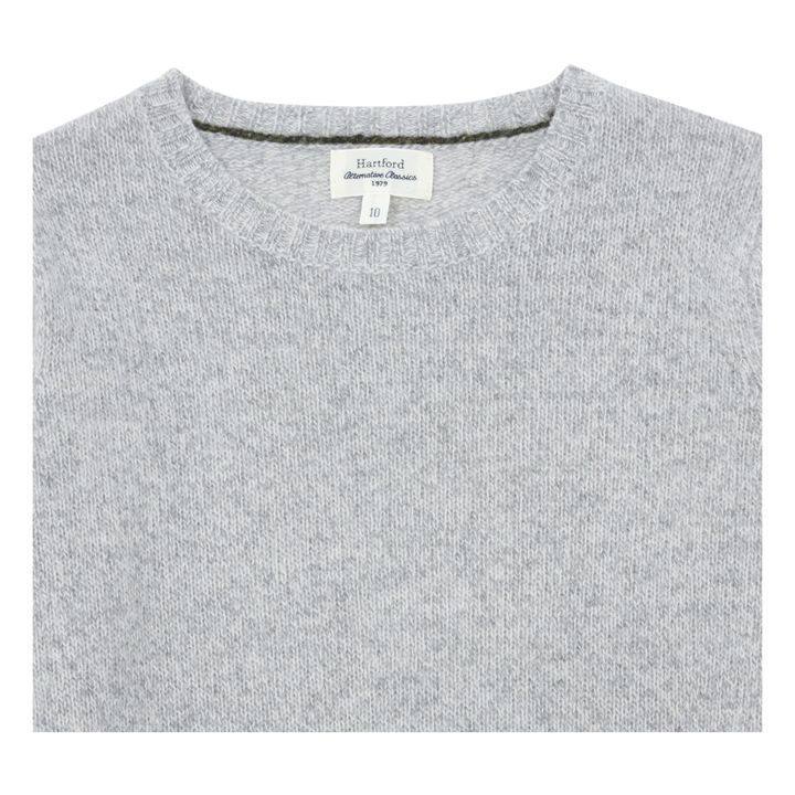 Hartford - Shetland Wool Jumper - Light grey | Smallable