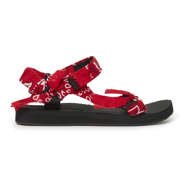 Trekky Bandana Sandals -Women's Collection | Red