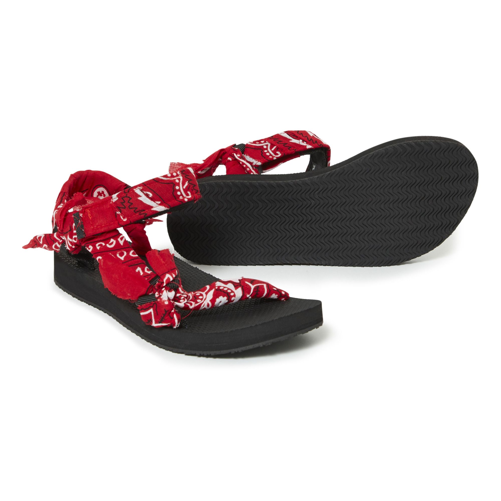 Arizona Love Trekky Bandana Sandals Women s Collection Red