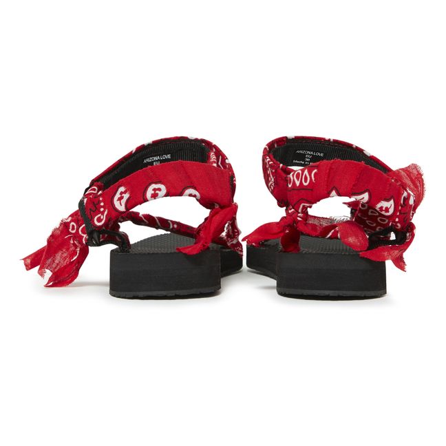 Trekky Bandana Sandals -Women's Collection | Red