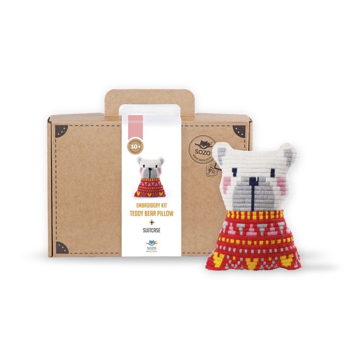Bear Needlepoint Cushion Kit- Product image n°1