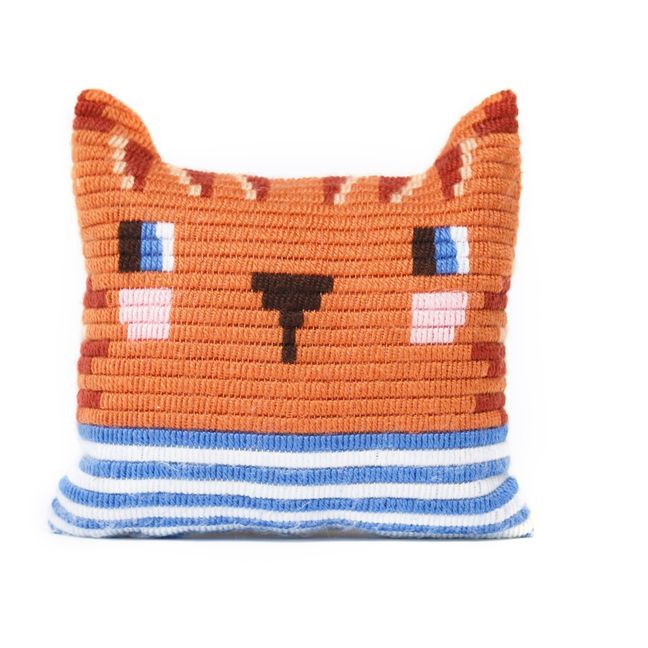 Cat Needlepoint Cushion Kit