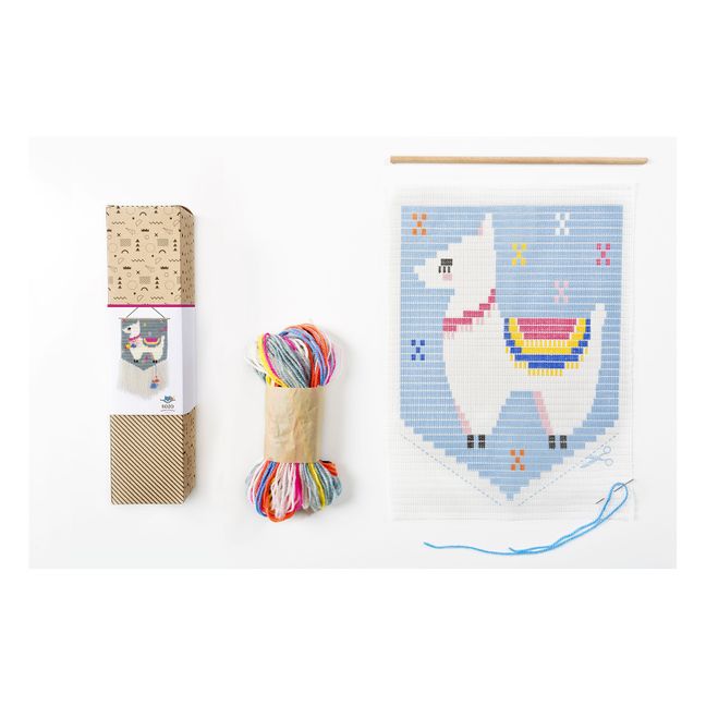 Llama Needlepoint Wall-Hanging Kit