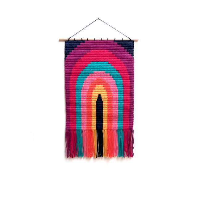 Rainbow Needlepoint Wall-Hanging Kit