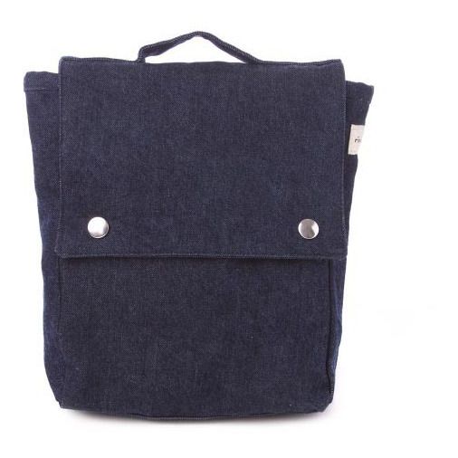 Mochila infantil Minimes de tela vaquera supra-reciclada | Vaquero