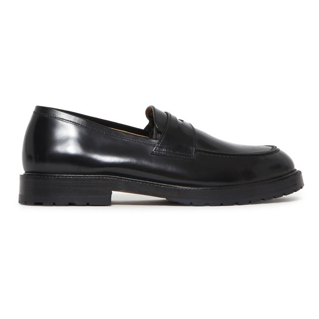 7420 Leather Loafers Black