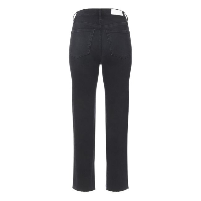 Stove Pipe High-waisted Jeans | Chilled Indigo
