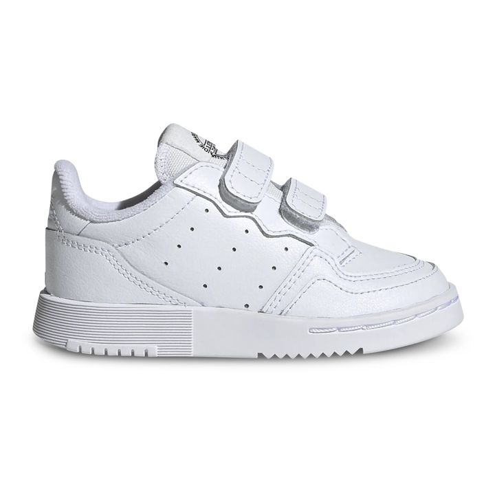 pijnlijk rotatie Baffle Adidas - Supercourt Velcro Sneakers - White | Smallable
