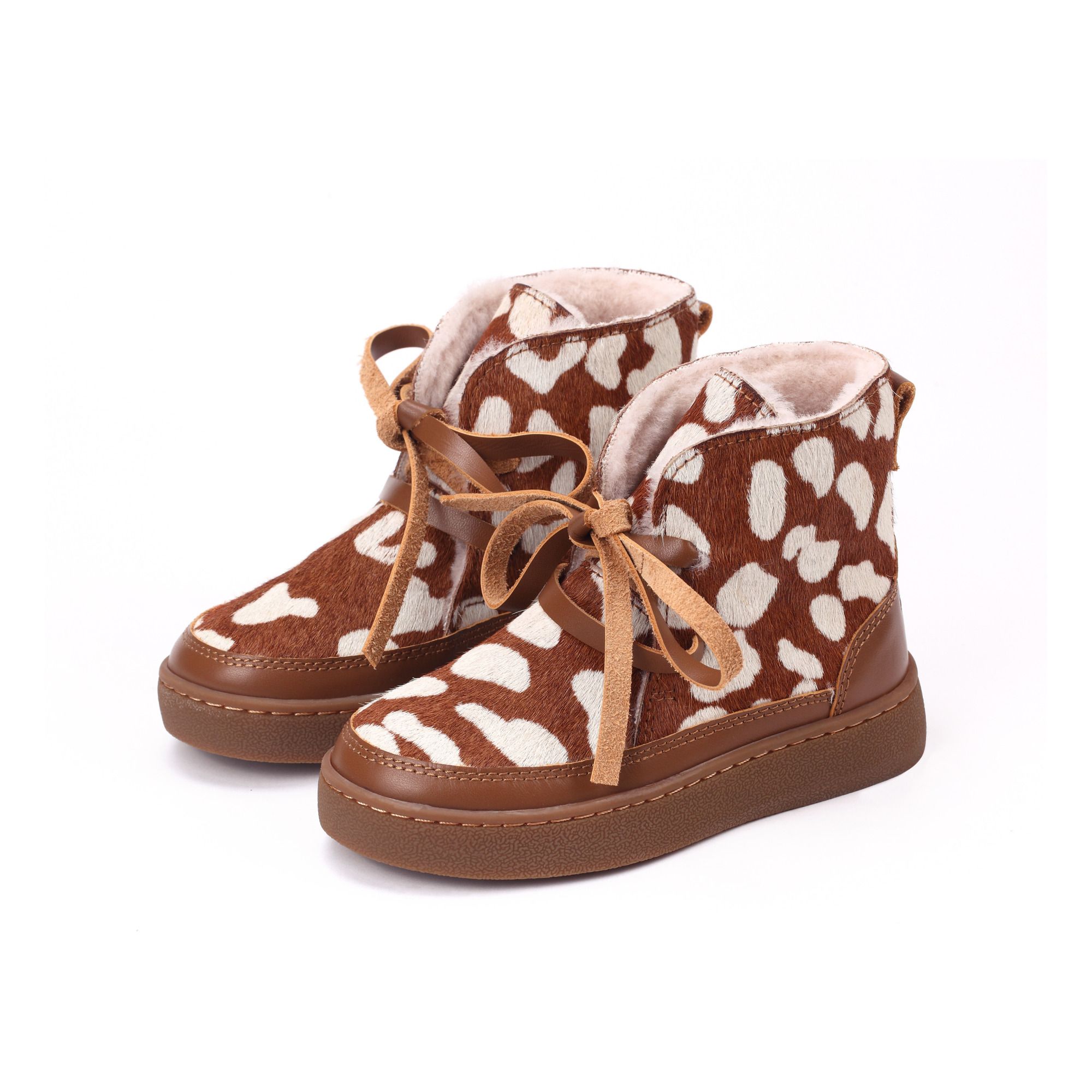 Botines forrados Archie Camel Donsje Calzado Bebé, Infantil