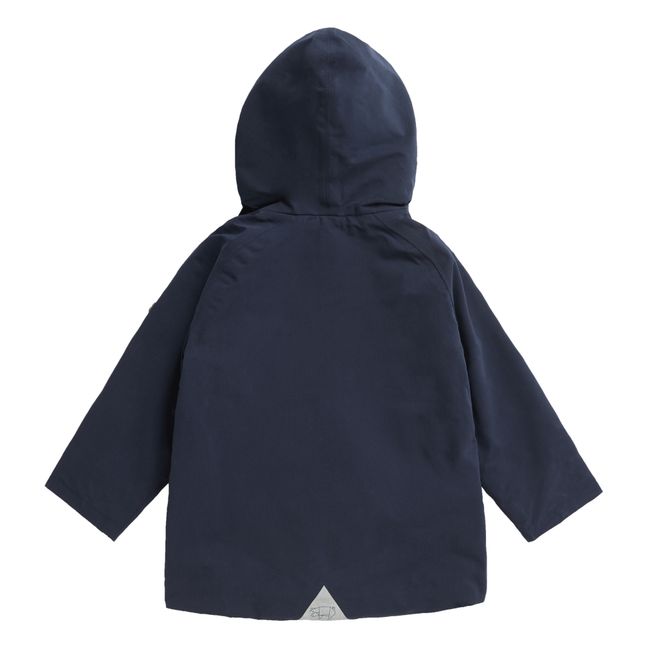 Parka impermeable | Azul