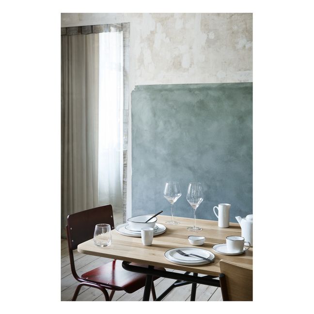 Salt Dot Plate | White