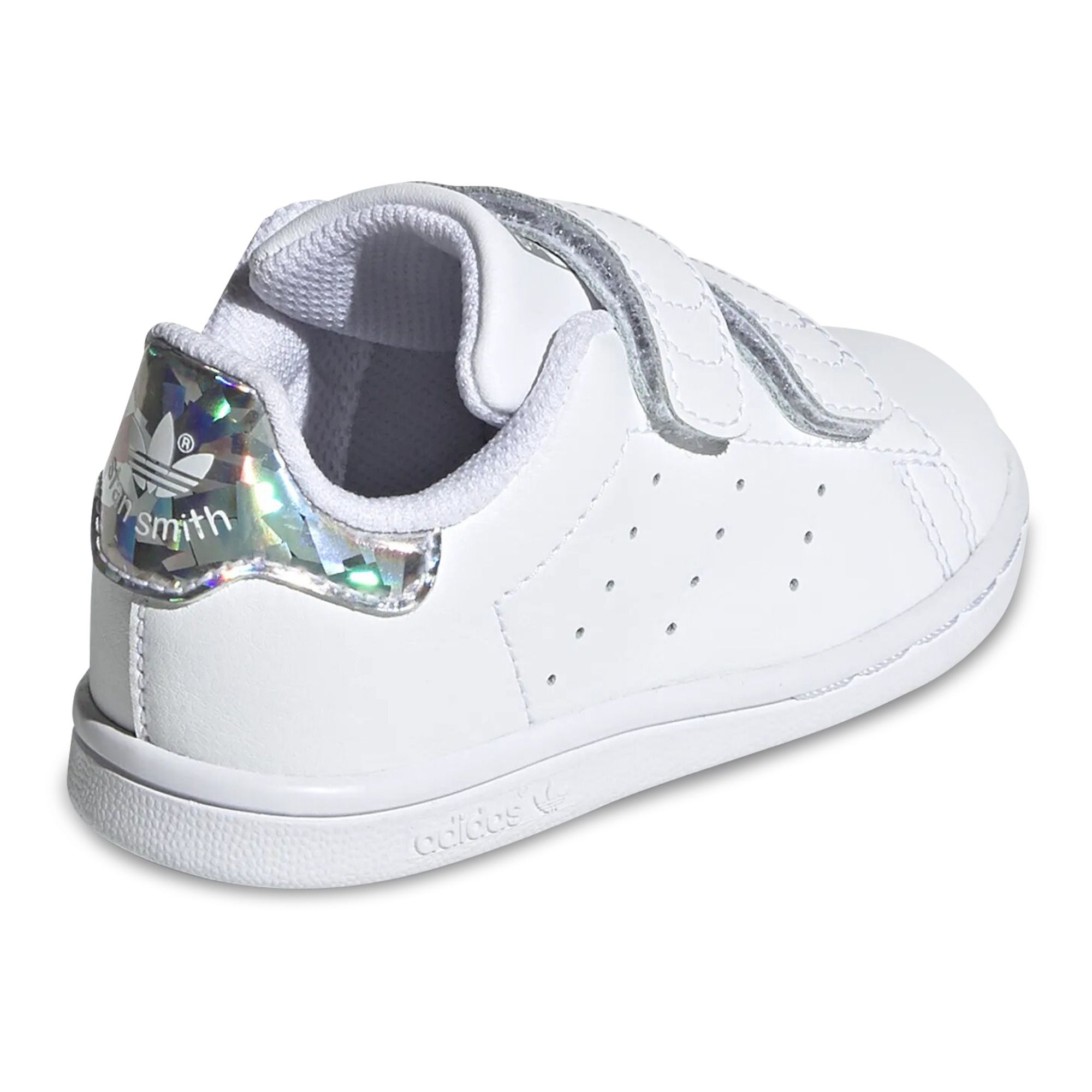 stan smith argent métallisé