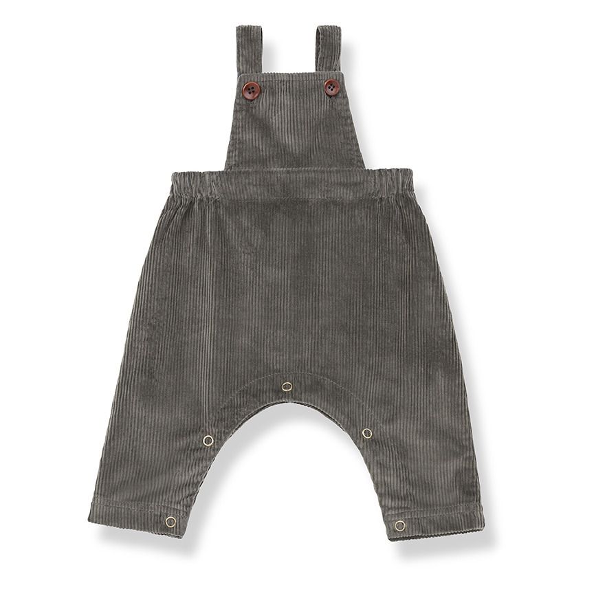 1+ in the family - Salopette Aransa - Fille - Gris taupe
