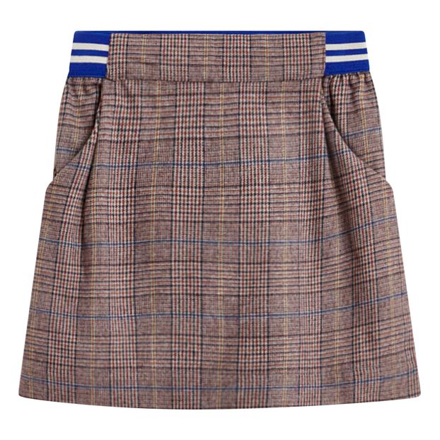 Arch Elastic Belted Skirt Brown Bellerose Fashion Teen , Children
